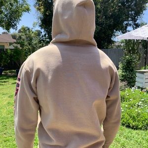 BUILT TO GRIND: INDEPENDENT TRUCK CO.  TAN HOODIE